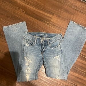 AE low rise jeans